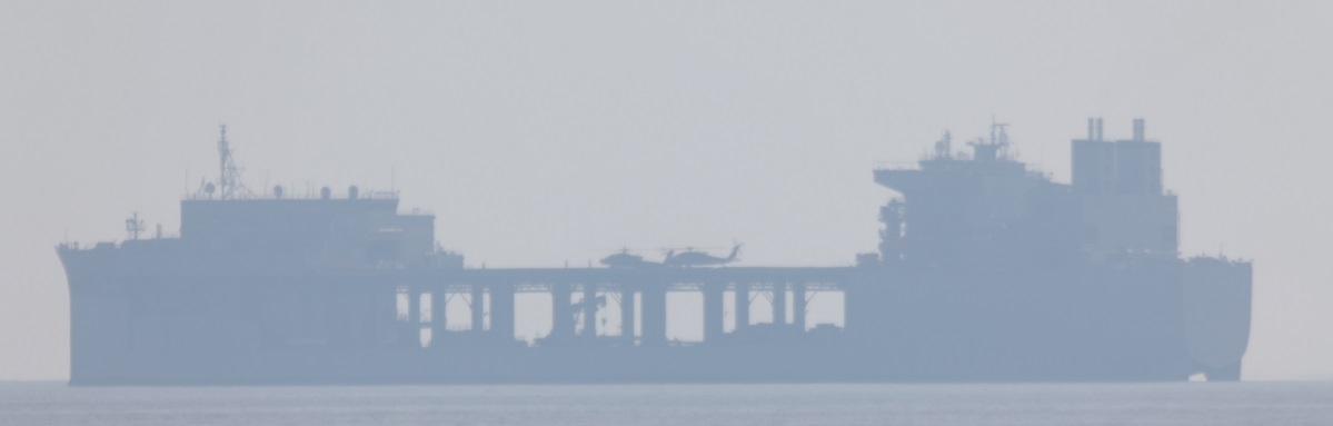 U.S. Navy Surface Forces and Army Attack Helicopters Conduct Integration Operations in Arabian Gulf